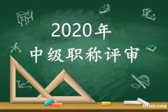 陕西省2020年职称评审信息
