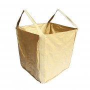 山东全新黄色再生料吨袋太空袋集装包污泥预压袋